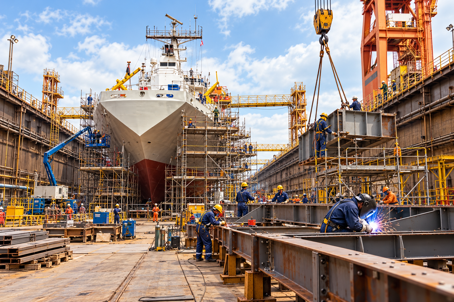 Fabrication & Erection Work Service
